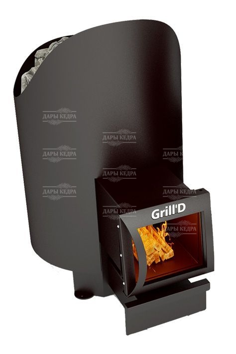 Печь для бани Grill'D Aurora 160 Long black